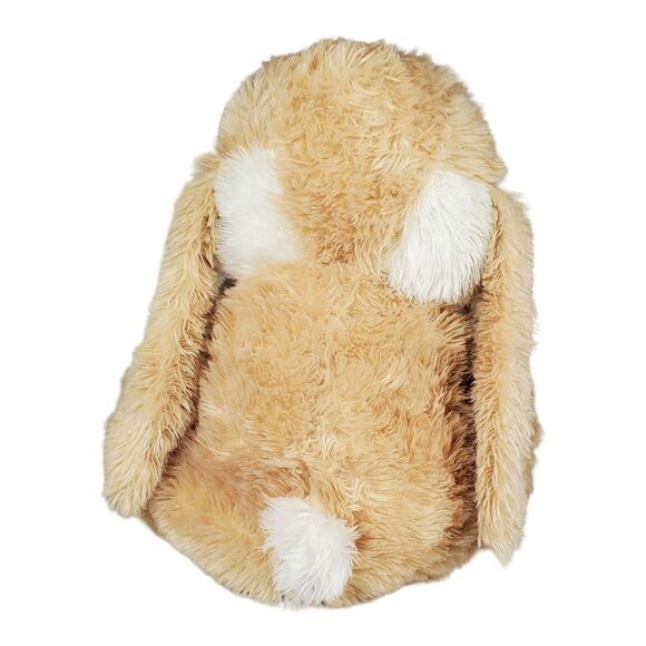 Bunny Rabbit Plush Easter Spring Tan Long Ears Shaggy Large Feet Best Made Toys - Picture 2 of 13